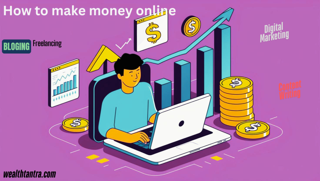 How to make money online in India